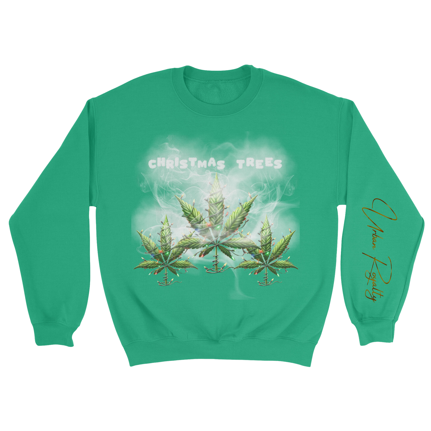 Christmas Trees Long Sleeve Sweatshirt