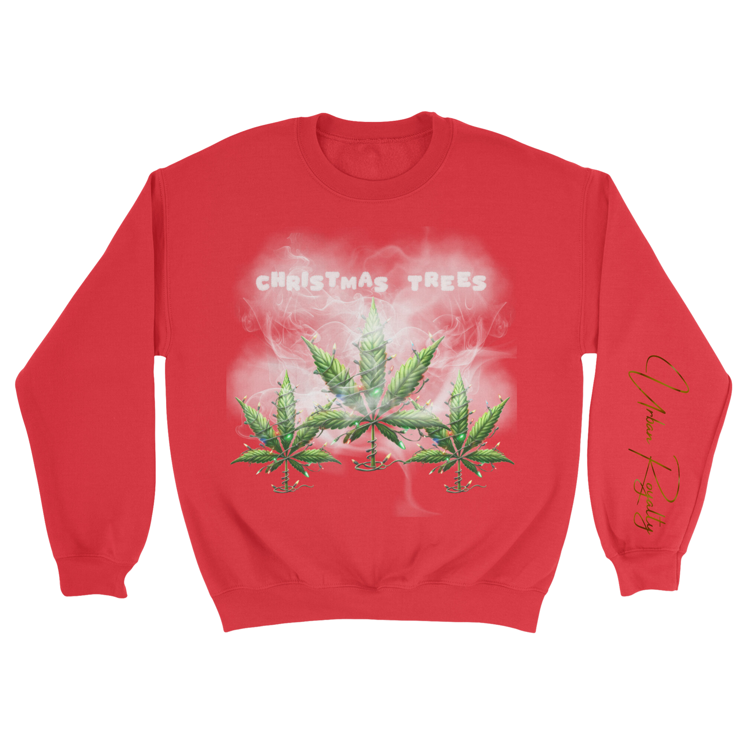 Christmas Trees Long Sleeve Sweatshirt