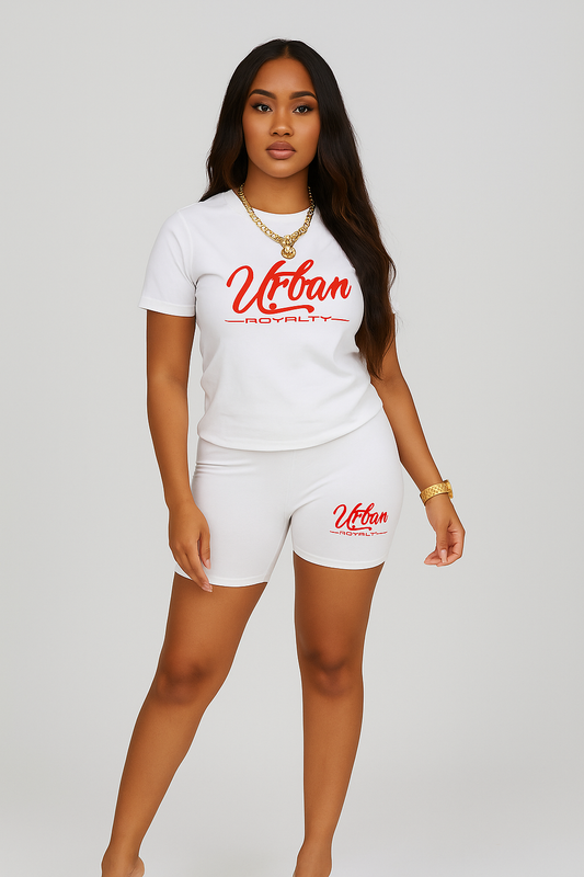 Urban Royalty Biker Shorts Set